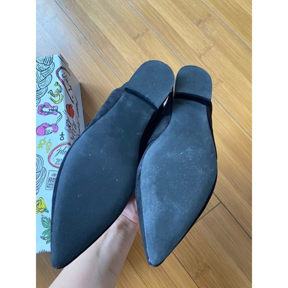 Jeffrey Campbell Charlin Bow Black Mule Size 8.5 - Picture 4 of 6